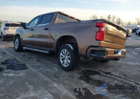 2019 Chevrolet Silverado 1500 Custom из США, поврежденный, VIN 3GCPYBEH0KG239564